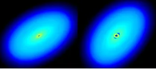 Simulated circumbinary discs